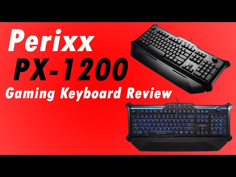Perixx PX-1200 Gaming Keyboard Review