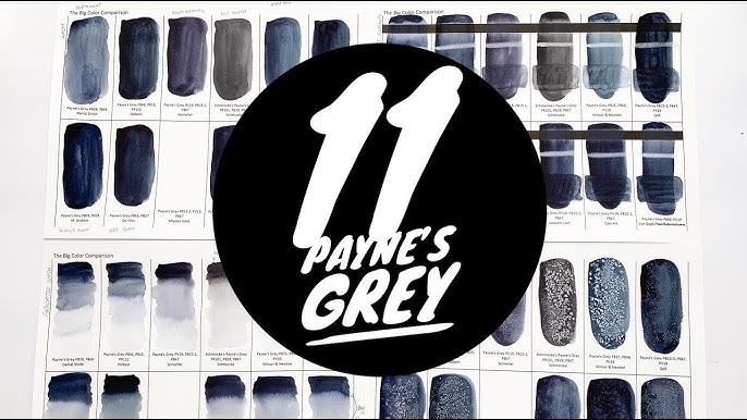 How to Mix Your Own Payne's Grey 