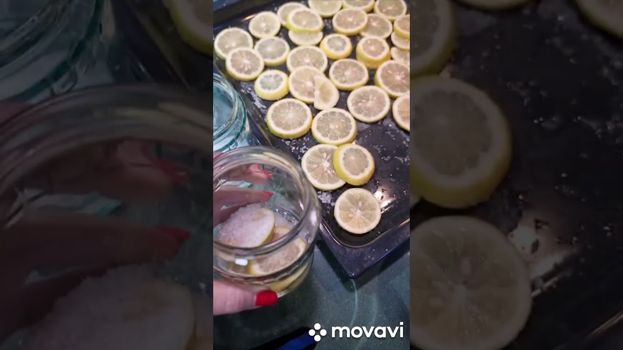 לימון כבוש Pickled lemon