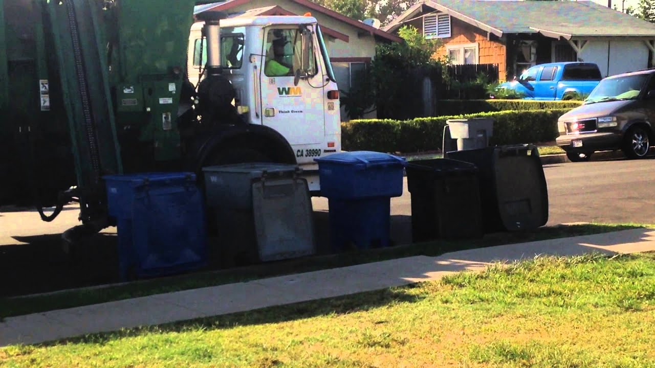 103427 Recycling La Habra,Ca Waste Management YouTube