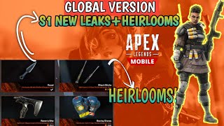 Upcoming Apex Legends Mobile S1 Leaks+Heirlooms || #apexlegendsmobile #apexmobile