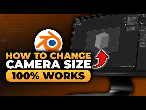How To Change Camera Size in Blender (𝟮𝟬𝟮𝟲) | 100% WORKS | NO Yapping, To The Point! | FAST & EASY