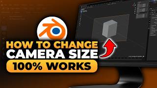 How To Change Camera Size in Blender (FAST &amp; EASY) | 100% WORKS | NO Yapping! | Blender Camera Size