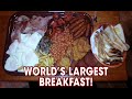World's LARGEST Breakfast Challenge Defeated TWICE!!