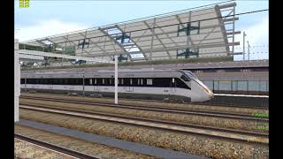 [Openbve] CRH6F running at Tung Chung Line and CRH6A running at Airport Express