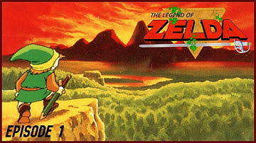 The Legend of Zelda (NES) - Casual Playthrough - Episode 1: Adventure Into The Big World
