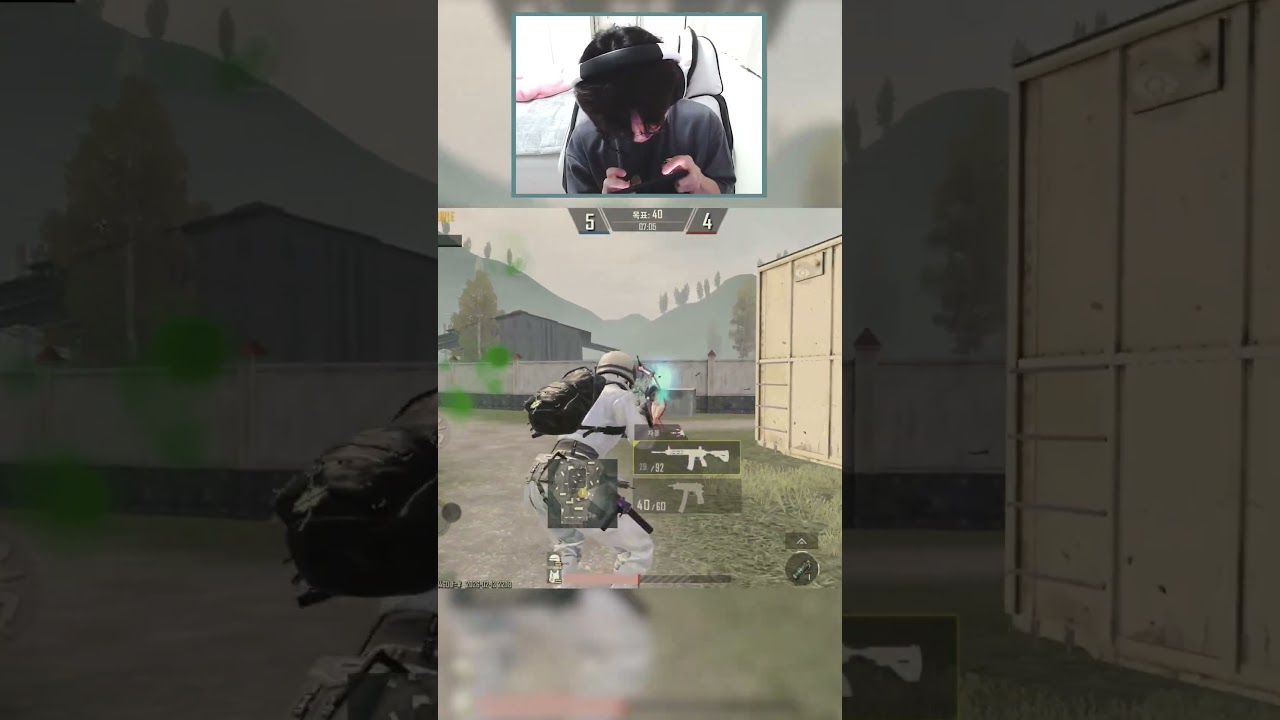 I show my gun skills to India Pro Player 