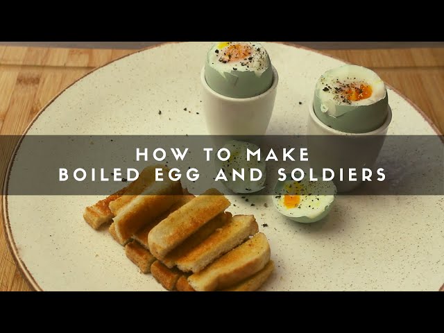 Perfect Soft Boiled Eggs with Soldiers! - Christina's Cucina