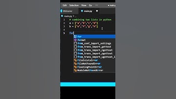 Python trick!!! combining two lists  #shorts #programming #python