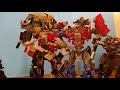 Transformers Rotf Forest battle : Optimus prime vs Lego decepticons