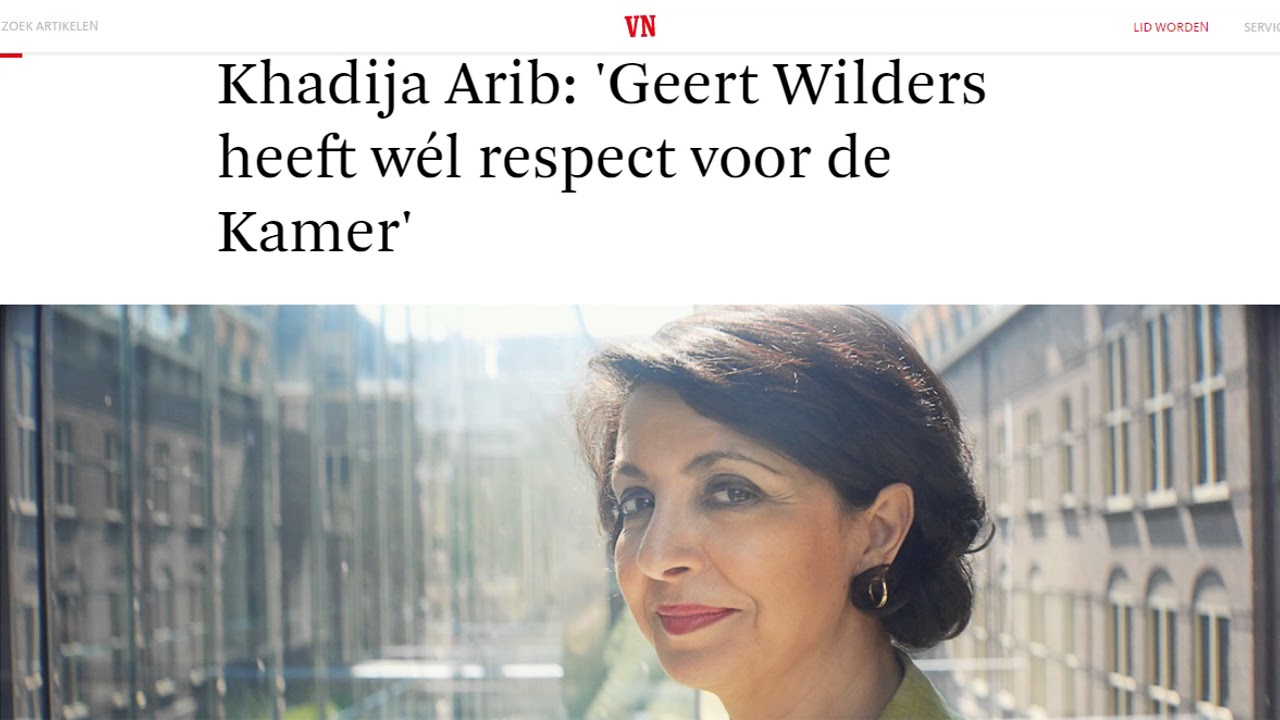 Waarom vindt Dion Graus en zijn PVV Khadija Arib zo geweldig? - YouTube