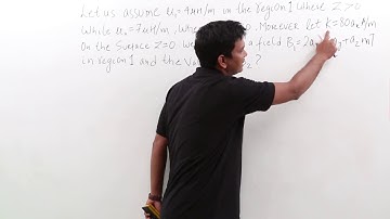 Electro Magnetics - Boundary condition Example