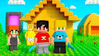 Thumbnail for Passamos a Noite no Mundo Lego com os Amigos no Minecraft!