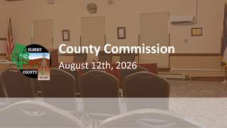 Elbert County - County Commission - 8/12/2026
