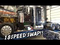 PETERBILT 379 FINALLY GETS A 18SPEED TRANSMISSION SWAP!!! SO GOOD!!!!