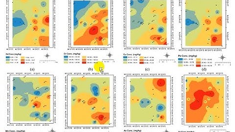 How to Prepare Spatial distribution map of Laboratory Results of collected samples in ArcGIS