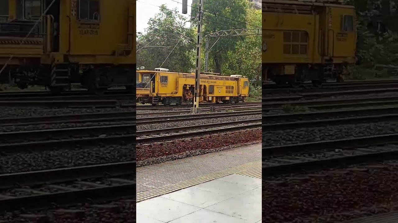 Train Inspection Machine shunting at Kanjur Marg