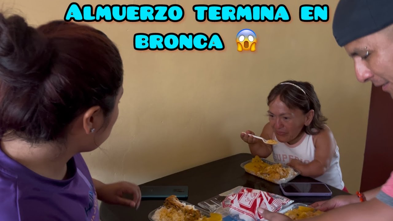 Almuerzo termina en bronca 