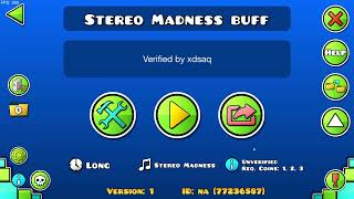Stereo Madness Buff Practice Mode 100%