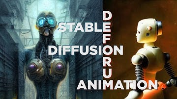 AI Animations with Stable Diffusion Deforum! Basic Tutorial
