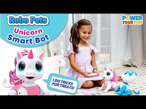 unicorn smart bot robo pet how to turn on｜TikTok Search