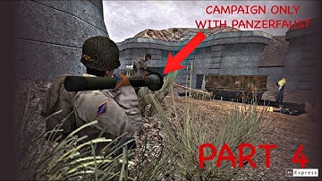 Return To Castle Wolfenstein Campaign ONLY WITH PANZERFAUST (Part 4)