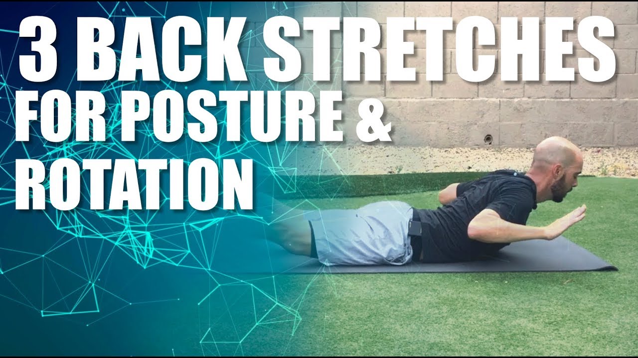 3 Back Bends For Posture & Rotation - YouTube