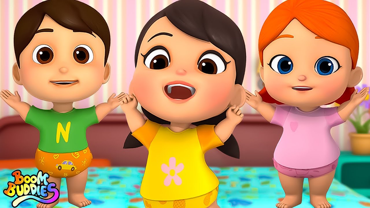 Marionnettes à Doigts Monkey - Cinq Petits Singes Sautent Sur