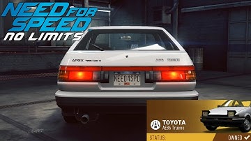 TOYOTA AE86 TRUENO FASTLANE Need For Speed No Limits Chapter 5 Triumph Gameplay