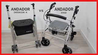 Comparativa entre andador de interior 