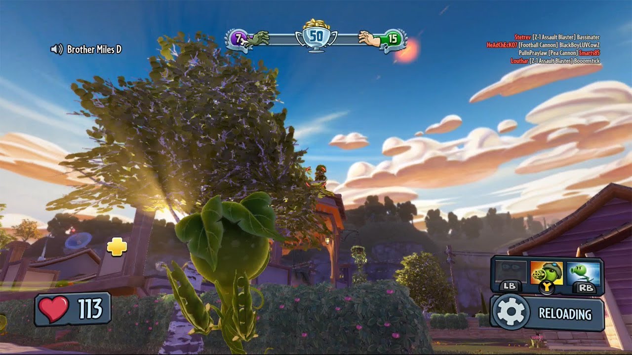 Plants Vs Zombies 2 Xbox One Multiplayer Plants vs. Zombies Garden Warfare Xbox One Multiplayer Peashooter - YouTube