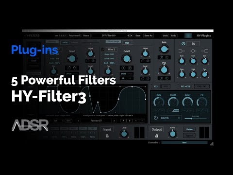 HY-Filter3 Walkthrough - 5 Powerful Filters