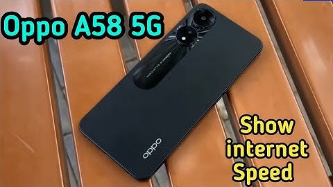 How To Set Internet Speed In Oppo A58 5G,Oppo A58 5G  Mein Data Speed Kaise Show Karen