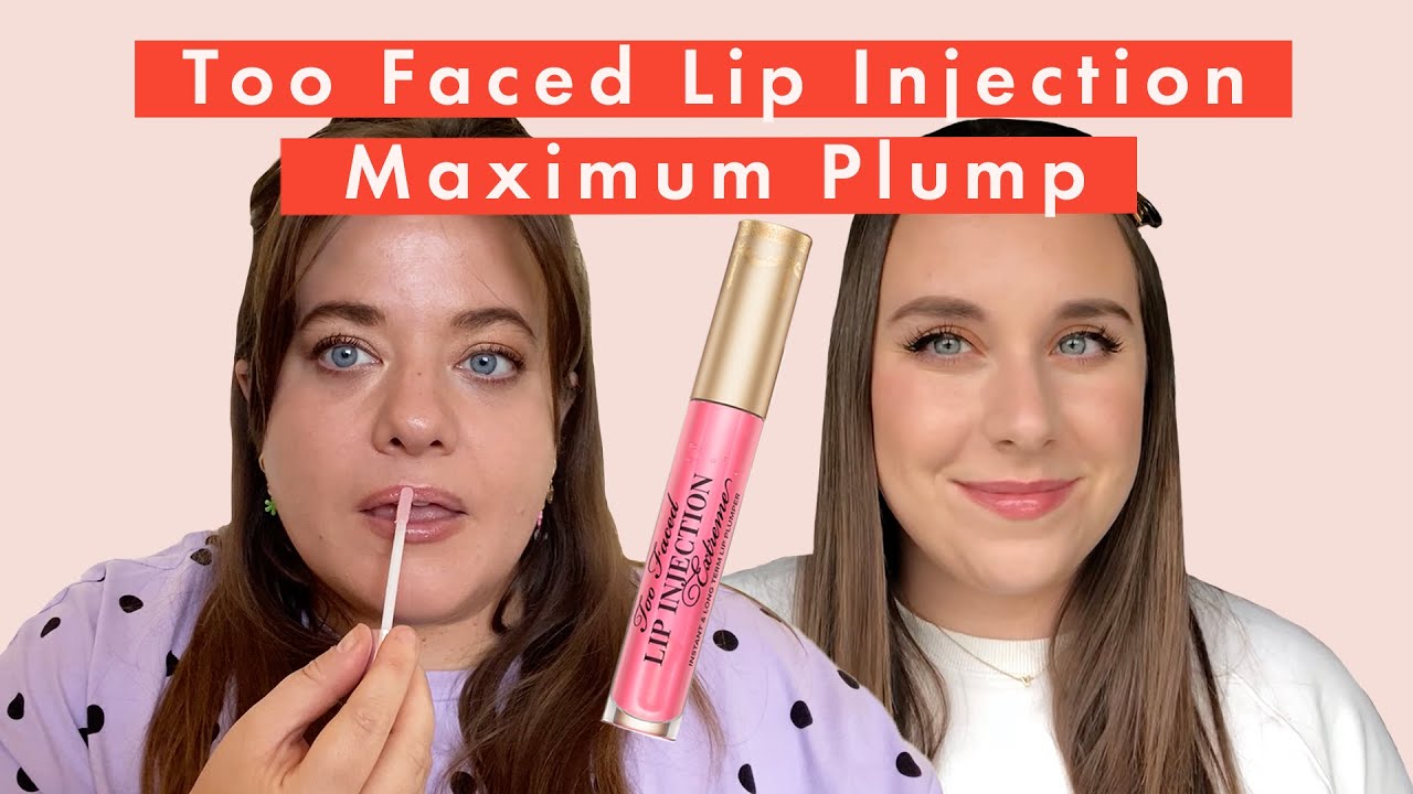 Too Faced Travel Size Lip Injection Maximum Plump Ornament