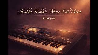 Kabhi Kabhie Mere Dil Mein - Khayyam - Instrumental Hindi Music Keyboard Cover #laharisurathkal screenshot 4