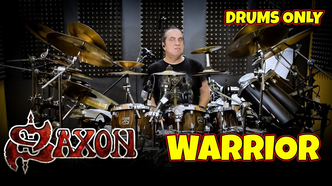 SAXON Warrior drums only cover by Stamatis Kekes