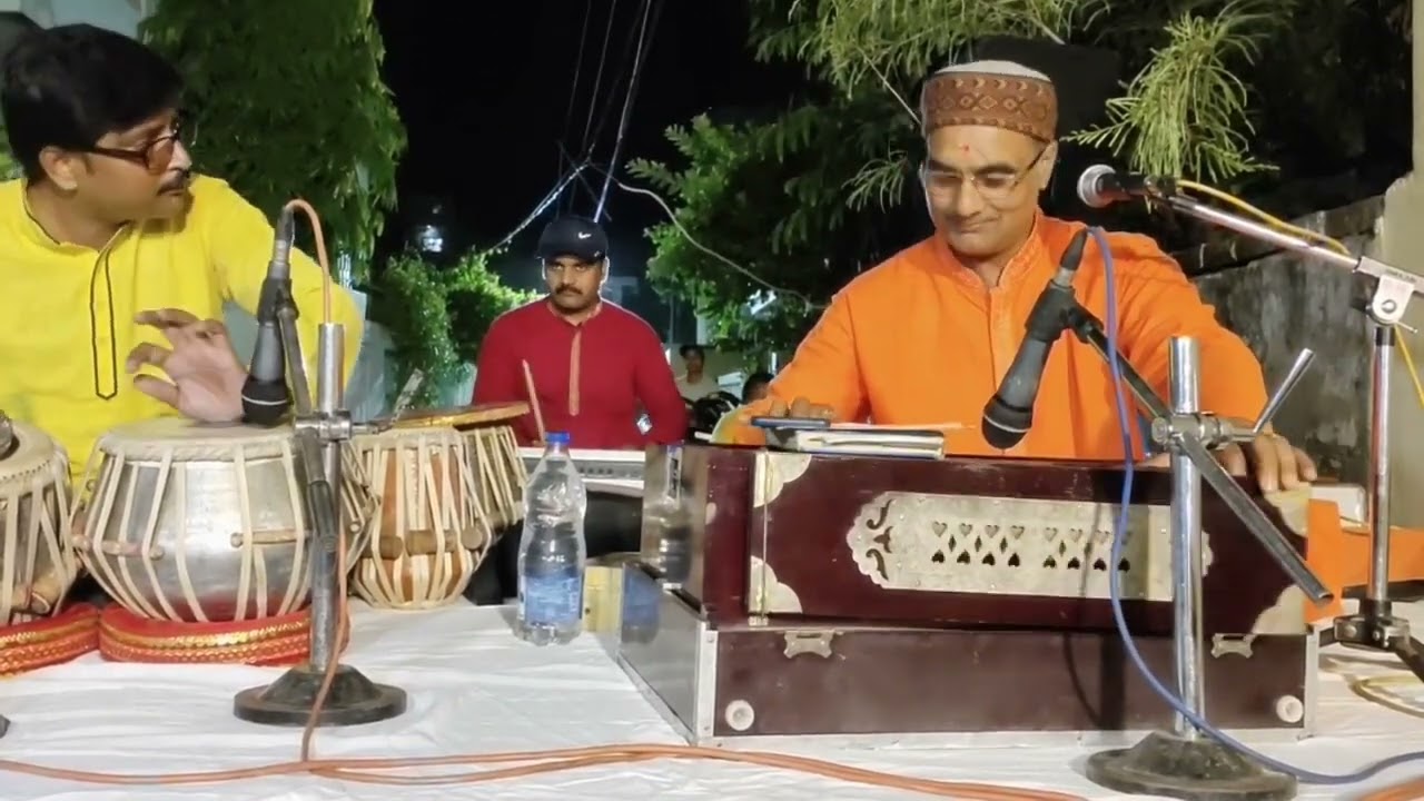 रचा है सृष्टि को जिस  प्रभु ने,  लाइव प्रोग्राम विजय कपूर के स्वर में