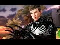 SPIDER-MAN 2 - Peter Gets His Black Symbiote Suit &amp; Destroys Everyone (4K)