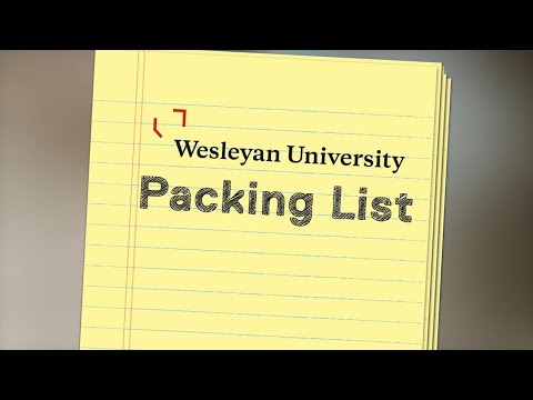 WES Packing List