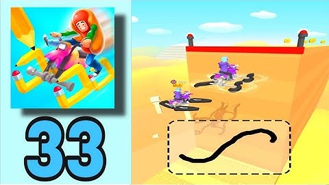 Scribble Rider - All Levels Gameplay, New iOS Android Games