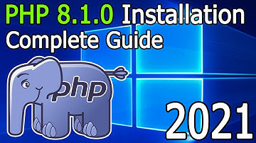 How to install PHP 8.1.0 on Windows 10/11 [2021 Update] Run your first PHP Program | Complete guide