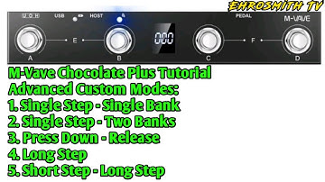 M-Vave Chocolate Plus Advanced Custom Mode Tutorial | M-Vave Chocolate Plus Advance Custom Mode Demo