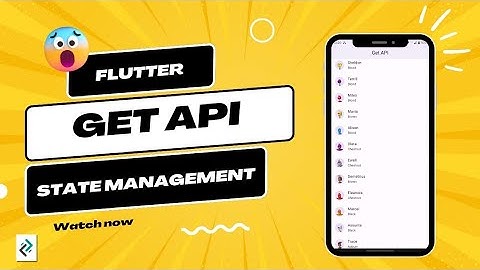 API call using Cubit | Get API | Flutter Bloc | State Management | Tutorial in Hindi/Urdu