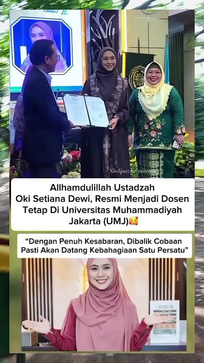 Ustadzah OKI menjadi dosen #masukberanda #quotes #keluargaartis #masukberanda