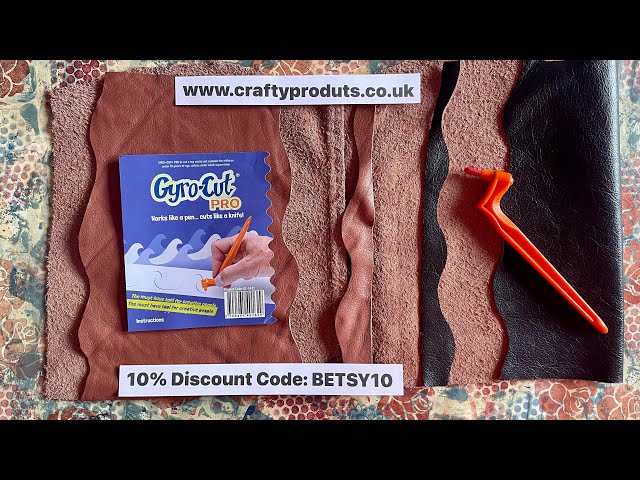 Gyro-Cut PRO - cutting leather, acetate & card 