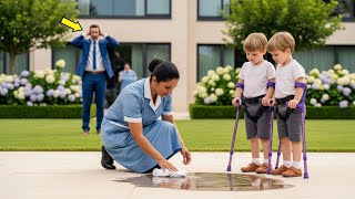 رَجُلٌ مِلْيُونِيرٌ يَعُودُ إِلَى الْمَنْزِلِ فَجْأَةً وَيُفَاجَأُ بِشَيْءٍ يُتْرِكُهُ فِي صَدْمَةٍ