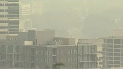Wildfire smoke triggers air quality concerns