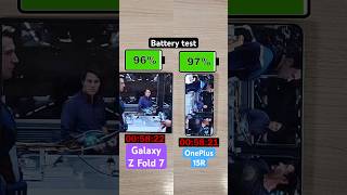 Samsung Galaxy Z Fold 7 vs OnePlus 15R battery test!