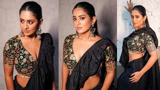 Rashi Singh Latest Hot Beautiful Saree Photoshoot 2024 Actresses Hot Saree Photoshoot 2024