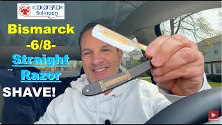 How To Straight Razor Shave - Dovo Bismarck 6/8